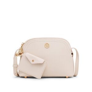 8922 Dome Crossbody with Detachable Card Case, Parchment